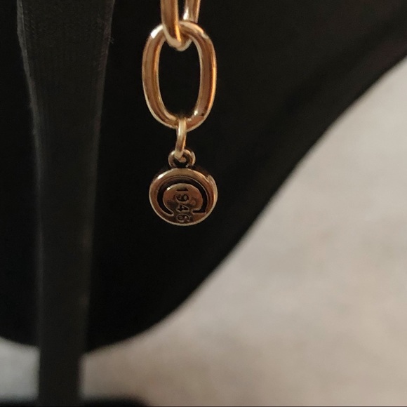 C 1946 Gold Tone Wire Collar Statement Necklace Wrapped in Tan Cord - Picture 6 of 11